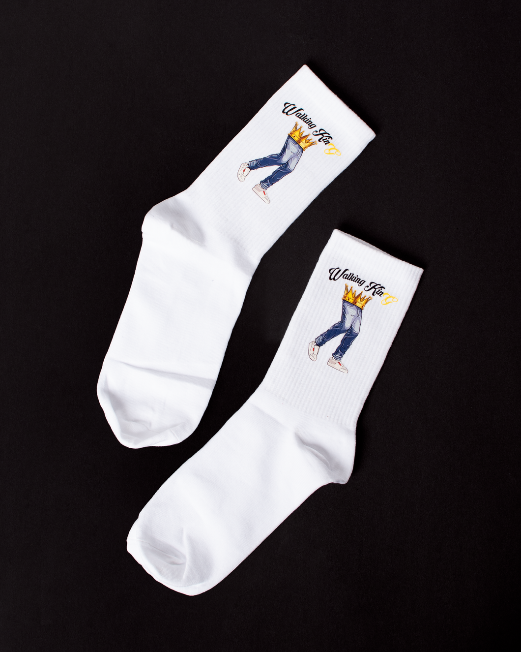 King White Socks